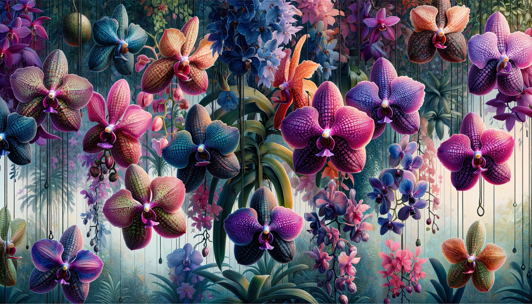 Types of Vanda Orchids